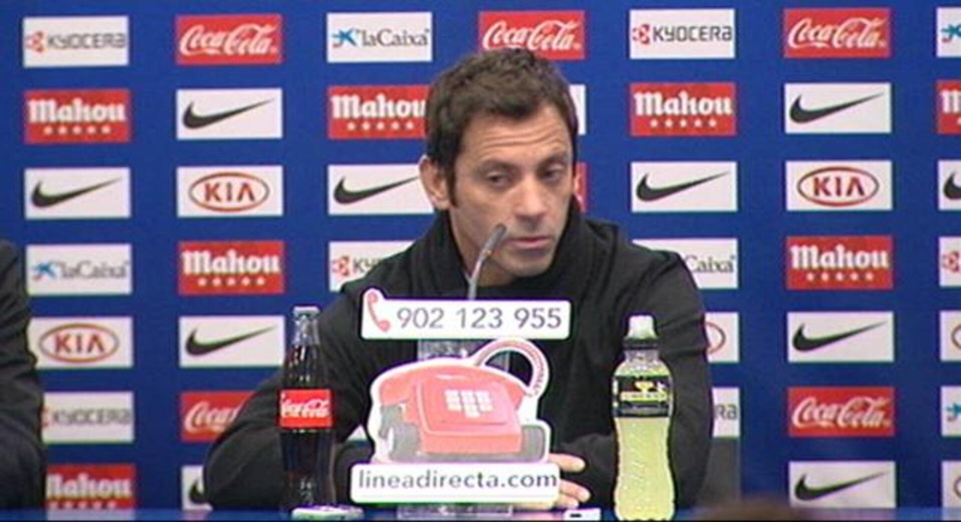 Quique: «Está captado el mensaje de la afición»