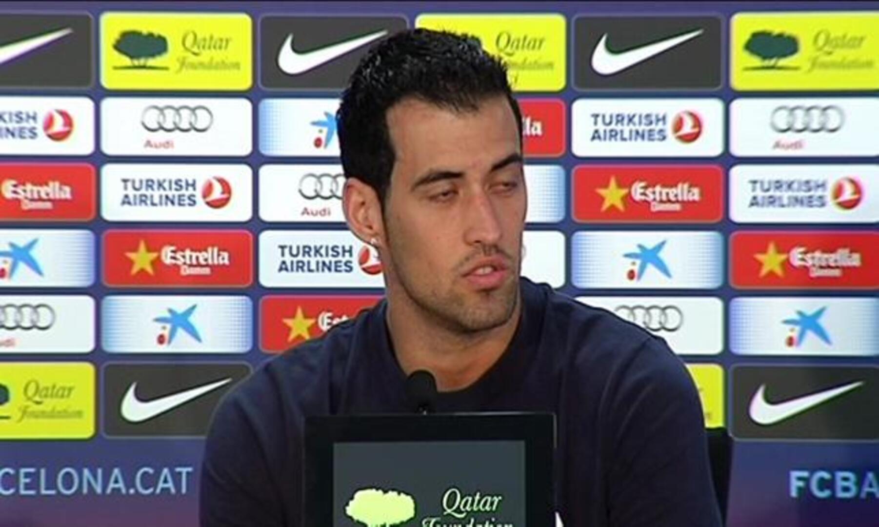 Busquets: «Tenemos que aprender de los errores»