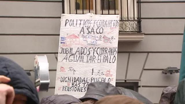 Los pensionistas vuelven a tomar las calles