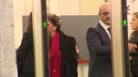 Rita Barberá, el lunes a la entrada del Tribunal Supremo