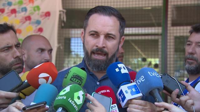 Abascal anima a los ciudadanos a votar &quot;sin miedo&quot;