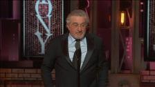 El actor Robert de Niro insulta al Presidente Trump