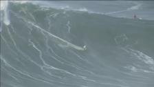 Las olas gigantes de Nazaré vuelven a asombrar al mundo