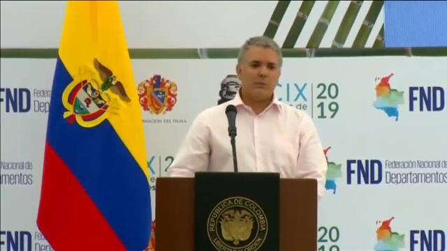 Iván Duque: &quot;A la dictadura de Venezuela le quedan muy pocas horas&quot;
