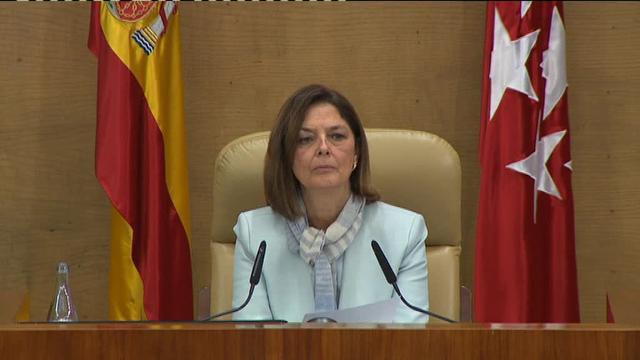 La huelga feminista se deja notar en la Asamblea de Madrid