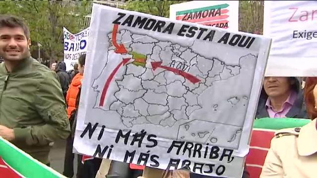 La &quot;España vaciada&quot; de las comarcas rurales  toma Madrid con sus reivindicaciones