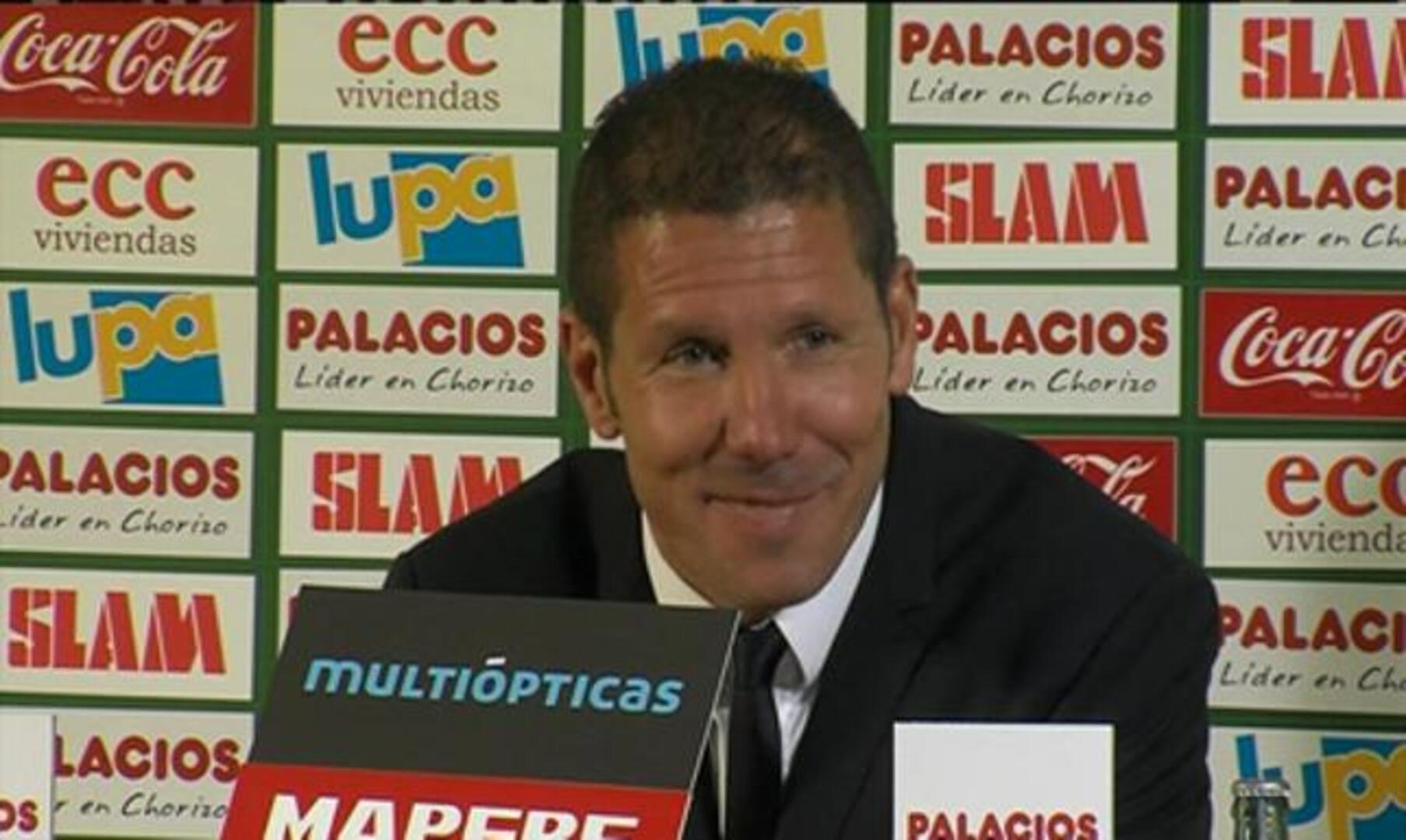 Simeone: «Prefiero jugar mal y ganar»