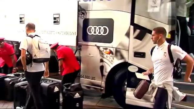 El Real Madrid de Lopetegui causa furor a su llegada a Washington