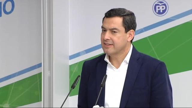 Moreno elogia a Cs: &quot;Quiero aplaudir su actitud de corresponsabilidad y de querer asumir el reto histórico de cambiar Andalucía&quot;