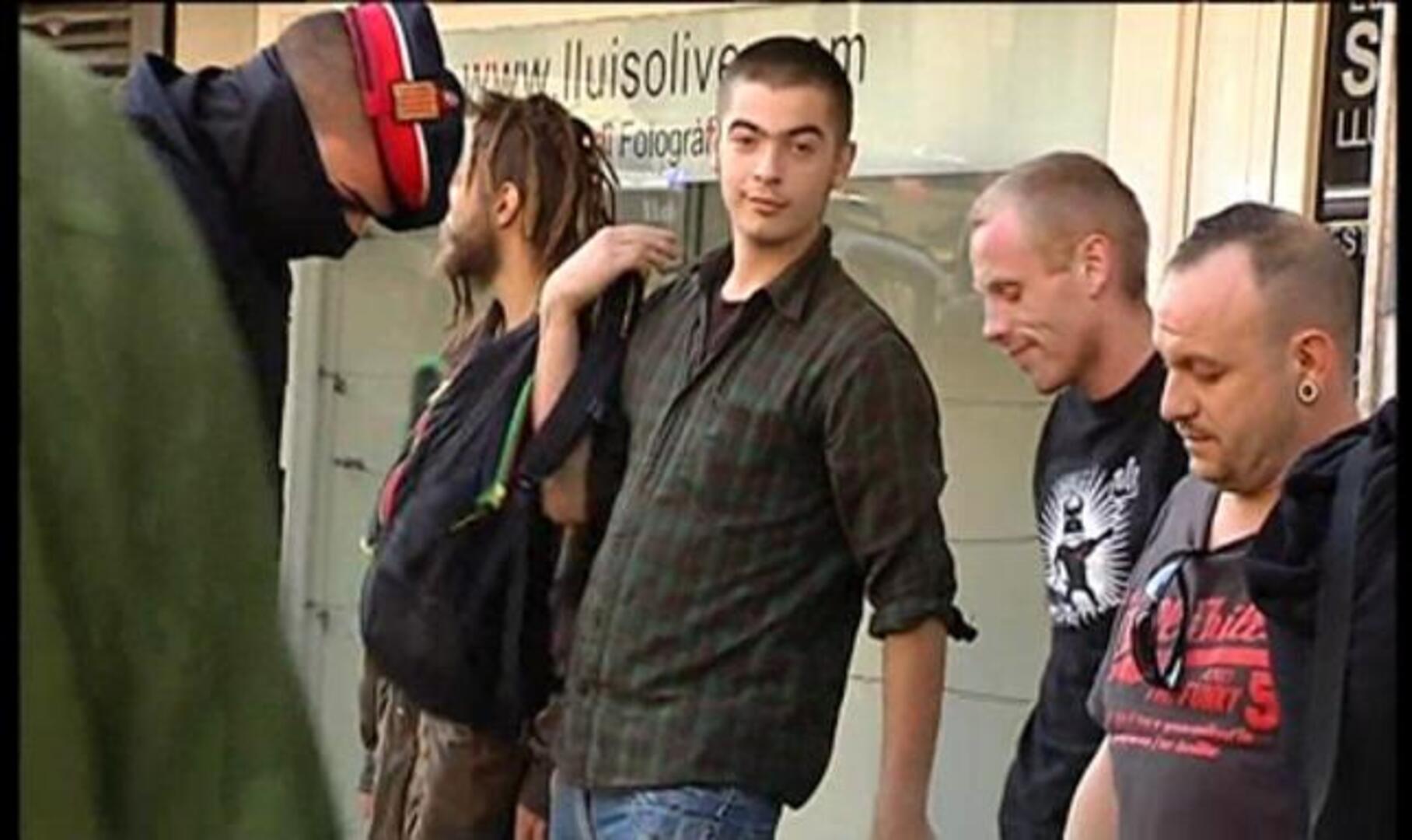 Manifestación antisistema en Barcelona con un intenso control policial