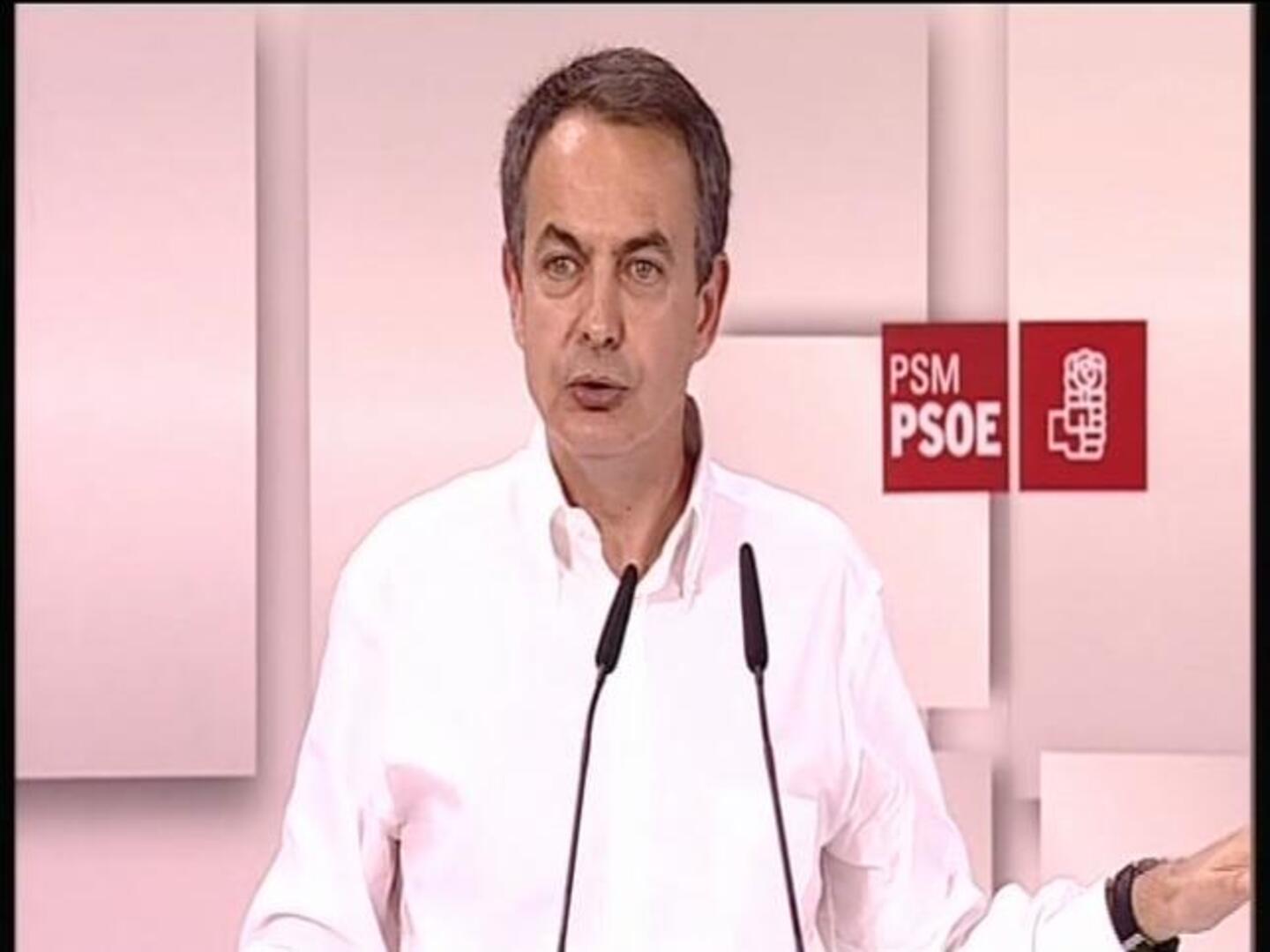 Zapatero: «El PP ha pensado que podía borrarnos del mapa»