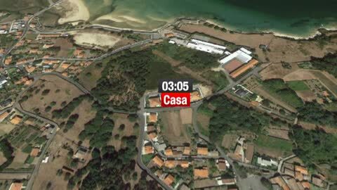 Video: Este recorrido es el que hizo Diana hasta las cuatro de la madrugada