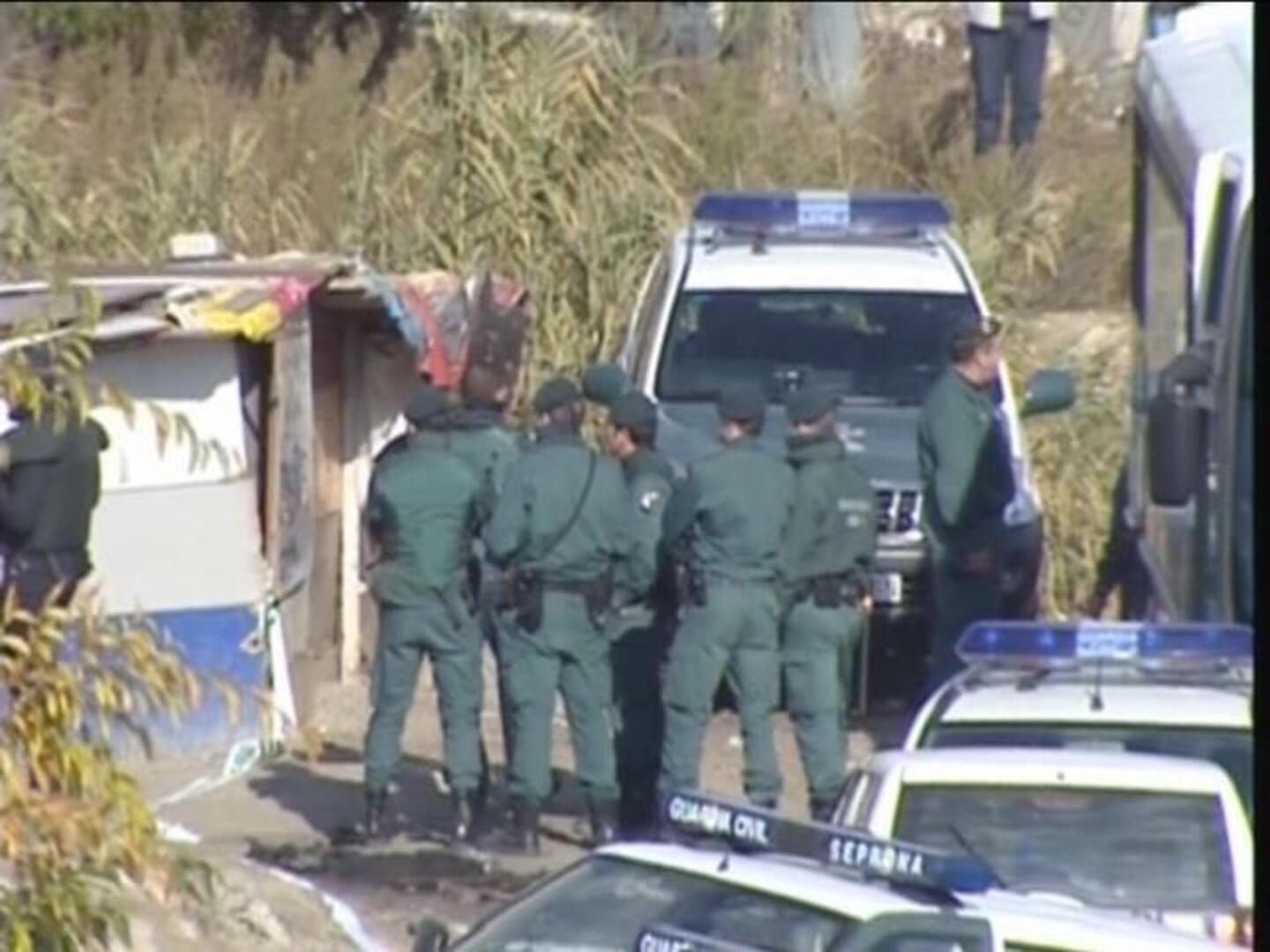 Operación contra el robo de cobre en el poblado madrileño de El Gallinero