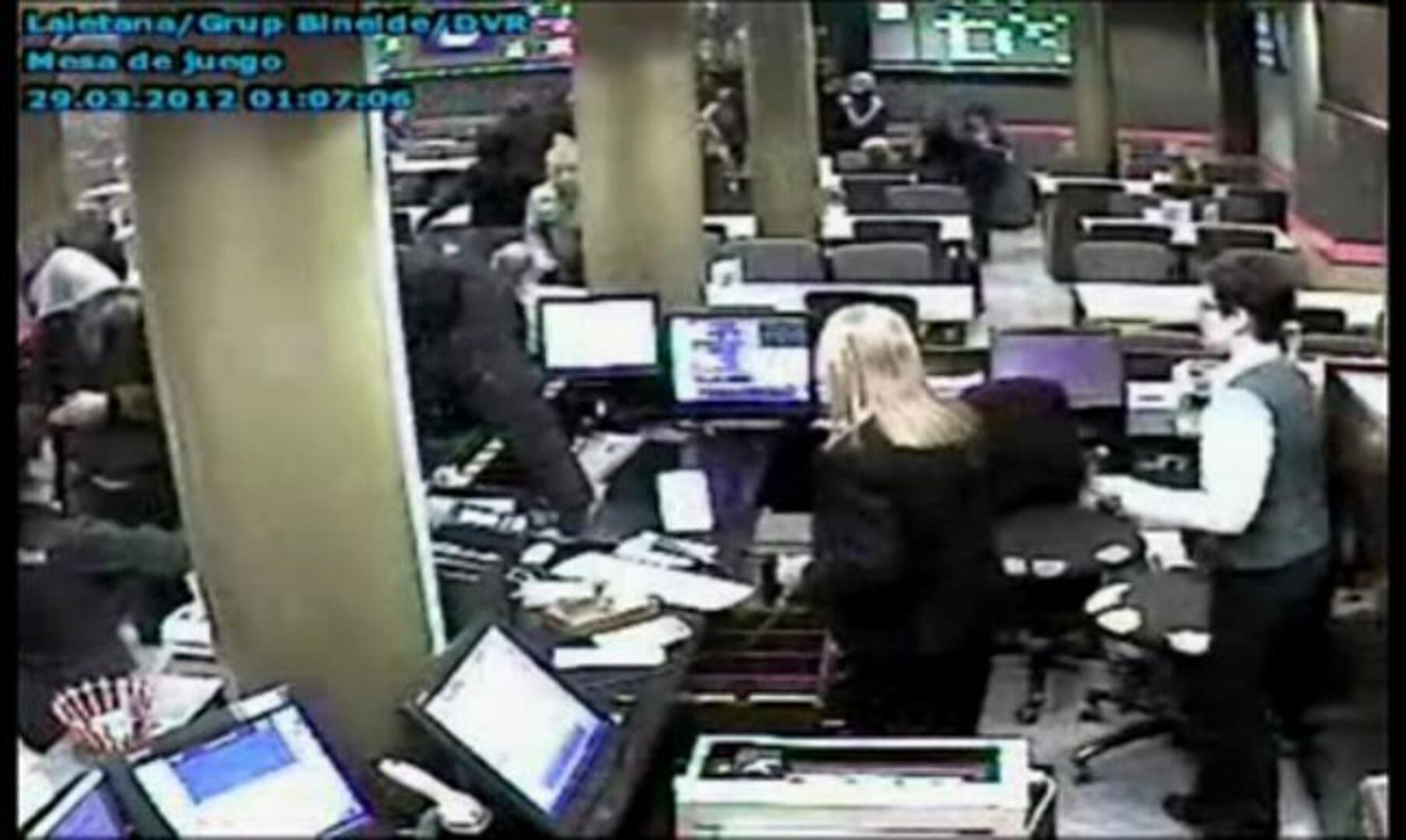 Un piquete asalta un bingo de Barcelona y se lleva 2.000 euros