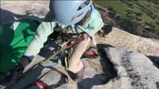 Escala una mítica pared del parque Yosemite con solo diez años