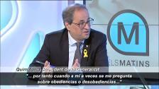 Torra: "Mi único límite es el Parlament de Cataluña"