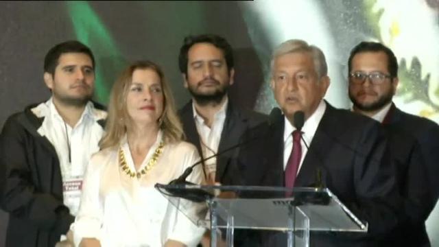 Victoria de López Obrador en México: &quot;Quiero pasar a la historia como un buen presidente&quot;
