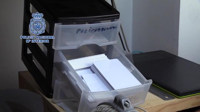 Desmantelado en Rivas (Madrid) el mayor laboratorio de falsificación documental