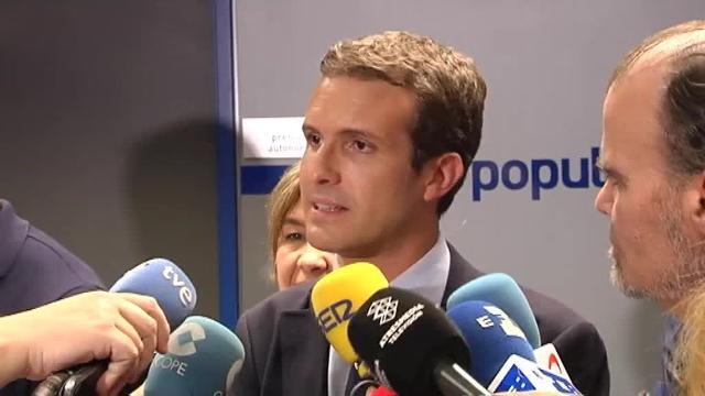 Casado dice que si llega a ser presidente del PP &quot;no va a tolerar este tipo de humillaciones&quot;