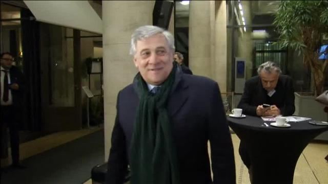 Vídeo: El conservador italiano Antonio Tajani, nuevo presidente de la Eurocámara