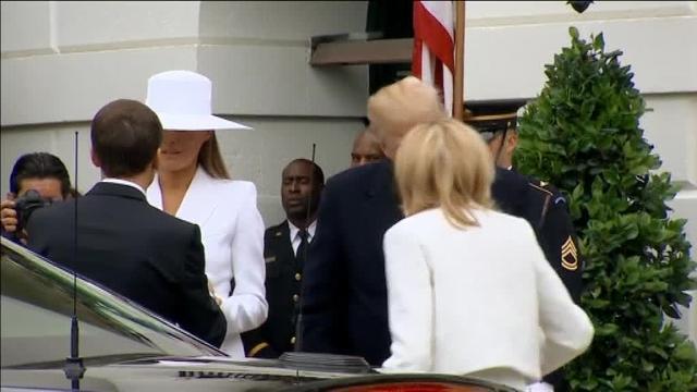 Primera visita de Estado de un presidente a la Casa Blanca desde que llegó Donald Trump