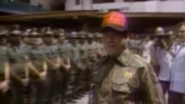 Manuel Noriega, en 1989