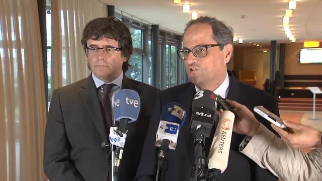 Torra: &quot;Estamos esperando una respuesta del Rey y esa respuesta no ha llegado&quot;