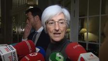 La fiscal general del Estado expresa su "preocupación" por los independentistas en huelga de hambre...