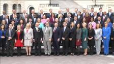 Por primera vez más de cien mujeres en la foto del Congreso de Estados Unidos
