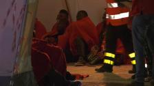 Salvamento Marítimo ha trasladado a 34 migrantes encontrados en el mar de Alborán a Málaga