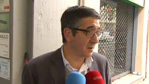 Vídeo: Patxi López apuesta por una abstención técnica