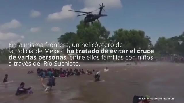 La &#039;caravana&#039; de migrantes continúa su avance