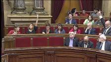 El Parlament rechaza la autodeterminación de Cataluña