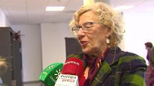 Carmena, preocuada por reducción contra violencia género