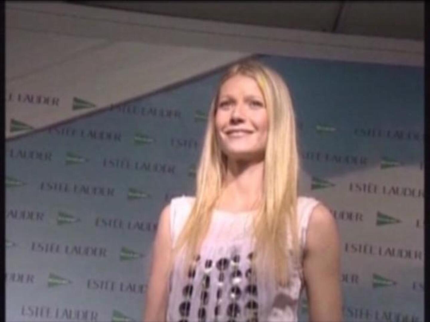 A Chris Martin se le cae la baba con Gwyneth Paltrow