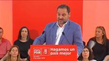 Ábalos: "Madrid tiene oportunidad de abrir una etapa de decencia"