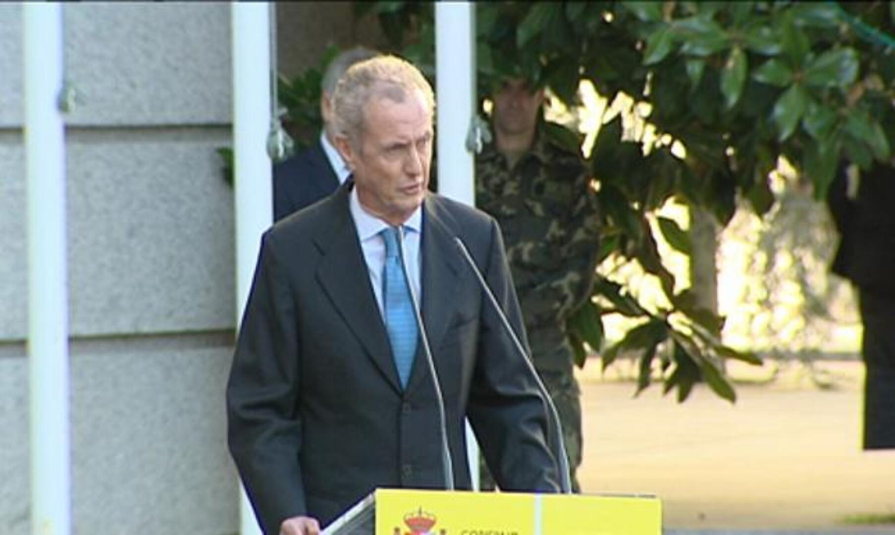 Morenés recibe la cartera de Defensa convencido de poder salir de las dificultades