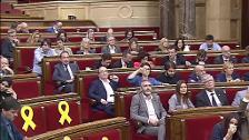 El Parlament aprueba una resolución que "rechaza y condena el posicionamiento del rey Felipe VI y su intervención en el conflicto catalán"