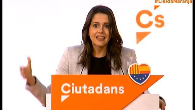 Arrimadas alerta de que Iceta quiere reeditar un tripartito