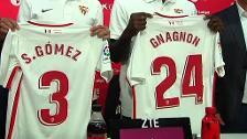 Gómez y Gnagnon, nuevos centrales del FC Sevilla