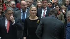 Cristina Cifuentes reaparece públicamente para recibir la Cruz de la Dignidad de la AVT