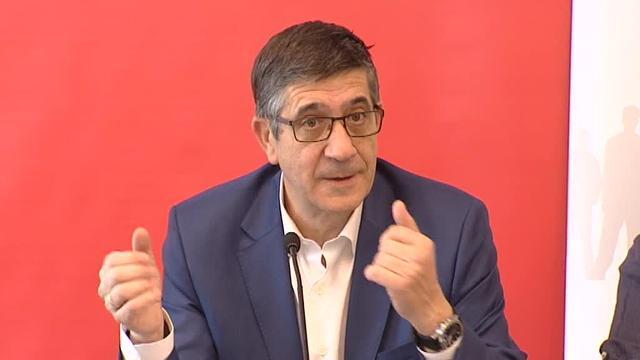 Patxi López, candidato a secretario general del PSOE