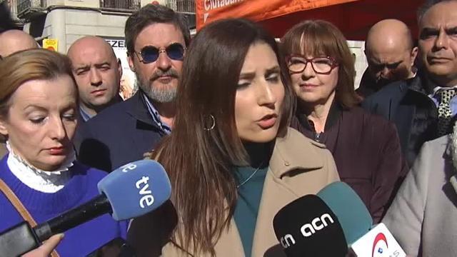Roldán (Cs): &quot;Nos sobran los motivos para ir mañana a la concentración en la Plaza Colón&quot;