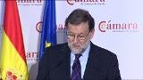 Rajoy afirma que los «delirios autoritarios» de los independentistas no vencerán al Estado democrático