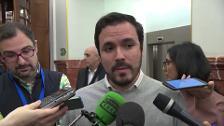 Garzón acusa de al Gobierno de "prometer y no cumplir"