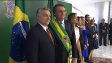 Bolsonaro hace gala de su ultranacionalismo en su toma de posesión