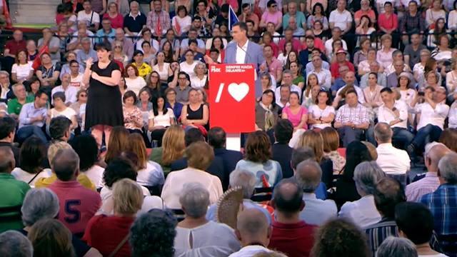 Sánchez equipara a PP, Cs y Vox con vecinos que sólo generan &quot;ruido&quot;