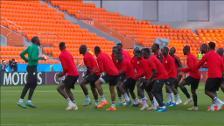 Así fue el baile de Senegal durante su entrenamiento en Rusia que se ha hecho viral