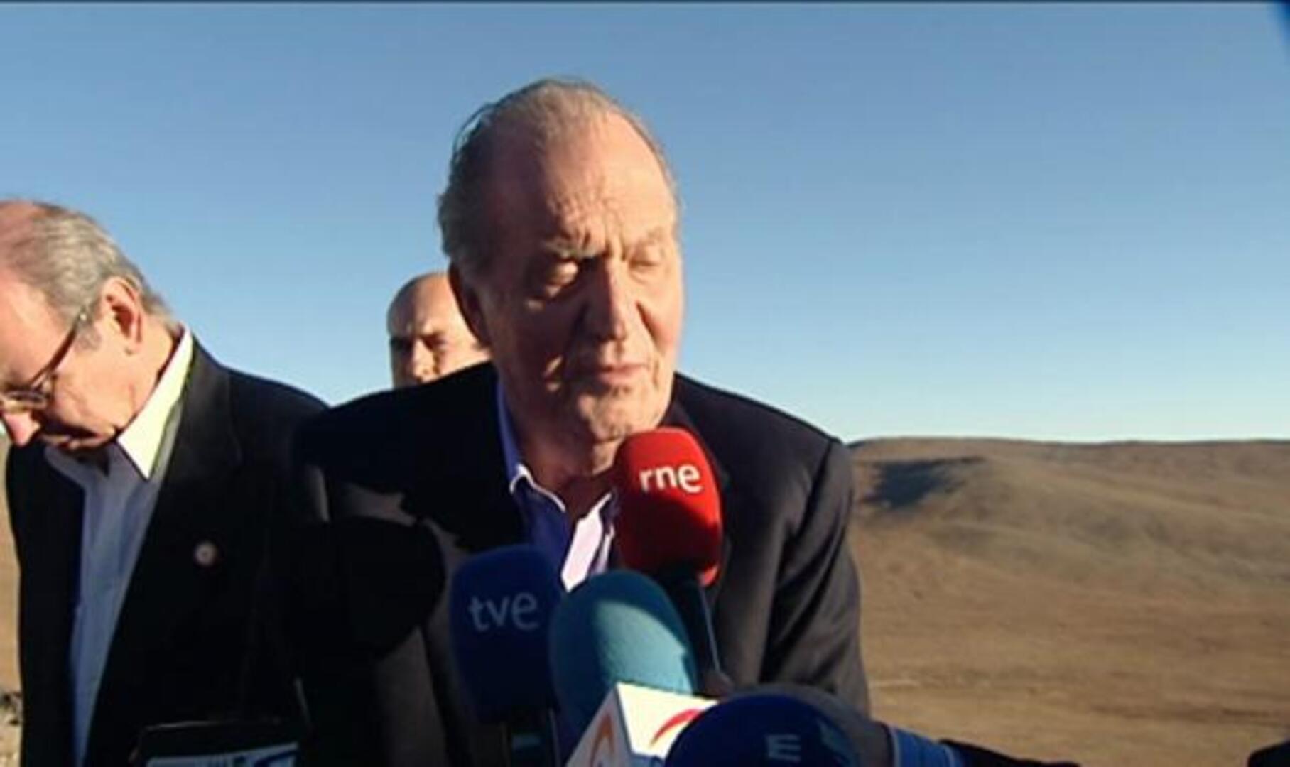 El Rey, tras el viaje: «Están muy al lado nuestro para ayudarnos»