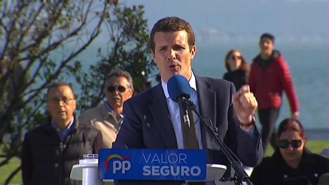 Casado pide &quot;unir el voto&quot; en torno a PP